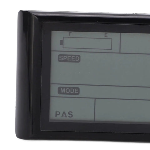 Beefy S900 LCD Display For Electric Bikes Waterproof Bike Meter Shows Battery Level Current Speed Average Speed Max Speed Time Trip Distance PAS Ready Protocol 2 36V 48V Compatible Easy Install