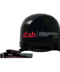 Dish Playmaker Dual With Receiver Self Pointing Satellite Antenna for RVs and Outdoors shown with dish and receiver