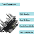 Side view of Front Wheel Hub And Bearing Assembly For 4x4 Trucks And SUVs Direct Fit For Chevys Silverado Tahoe Avalanche Suburban 1500