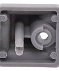 Gray Sun Visor Clip Retainer For Ford E Series Vans E150 E250 E350 E450 Super Duty 2003 2019 shown front view