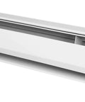 3K1207BW 750-Watt 120-Volt Baseboard Heater 3-Foot Length Bright White shown from side angle