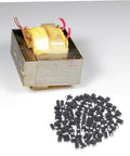 100 Piece Rectifier Diode Assortment Kit With High Voltage Power Supply Components For Industrial And Automotive Systems with transformer and diodes.