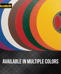 Vinyl Electrical Tape 35 5-Roll Multi-Color Pack for Cable Jacket Repair and Electrical Insulation in various colors