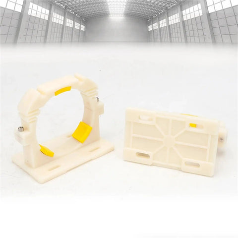 CO2 Laser Tube Holder For 80mm Diameter Tubes Flexible Plastic Mount With No Brainer Install And Rock Solid Support For 80W To 180W Glass Tube Laser Cutting Machines, plastic bracket