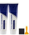 Fast Dry Wall Repair Paste Kit With Scraper For Quick Hole And Crack Patches, includes paste, scraper, sandpaper