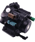 Top Tier Fuel Injection Pump Straight Drop In Swap For Jcb Scout T4 44L And 48L Diesel Motors OEM black fuel pump with connectors.