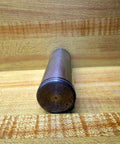 Rexroth Bosch 1 Inch Pivot Pin R433012623 with three and a half inch overall length on wooden surface