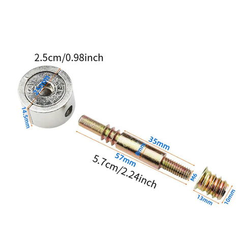 Bronze Cam Lock Fasteners For Furniture Beefy Yet Easy Install For Tables Beds And Chairs Heavy Duty Connectors