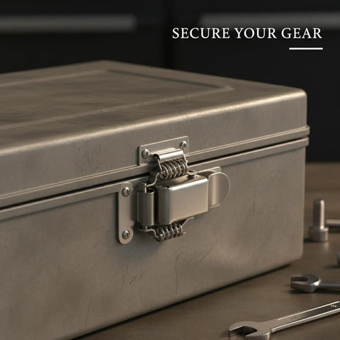 Sturdy 304 Stainless Steel Toggle Latch With Double Spring Draw Catch For Toolboxes Cabinets And Cases Built To Handle Vibration