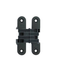 Invisible Hinge For Concealed Doors With Full Mortise Design And Steel Nylon Linkage Includes Wood Screws Machine Screws And Paper Template SOSS 216 Zinc Finish