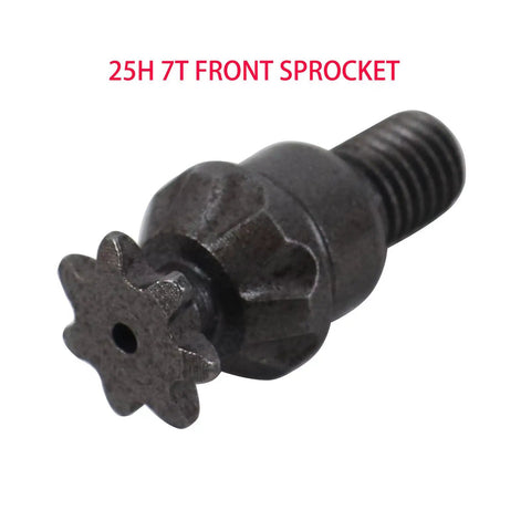 25H 7T front sprocket for mini pocket bike 49cc chain kit