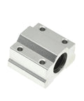Premium Grade SC8UU 8mm Linear Motion Ball Bearing Bushing For CNC Router And 3D Printer Shafts steel slide block view