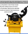 Heavy Duty Electric Pipe Threader Machine For Plumbing Pros Works Like A Charm Handles 1/2 To 2 Inch Pipes Smoothly with high strength alloy steel blade.