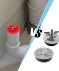 Pro Grade Mechanical End Of Pipe Gripper Test Plugs Set 3 Inch And 4 Inch Sewer Drain Plugs For PVC ABS Cast Iron Pipes Sealing And Pressure Test Tools 2 Pack For Residential And Commercial Plumbing installed in drain pipe