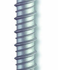 Close-up of Stainless Steel Large Diameter Tapcon Anchor Heavy Duty One Half Inch By Four Inch For Concrete Self Tapping bolt