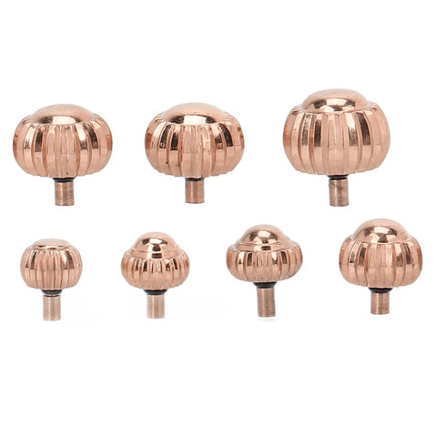 Rose Gold Watch Crown Replacement Kit Long Lightweight Portable Repair Tools Set 7 Pieces Alloy Diversified Sizes