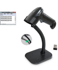USB Wired Handheld Barcode Scanner With CMOS Sensor That Nails 1D 2D And QR Codes Fast For Warehouse Library And Supermarket Use