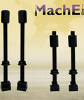 24 Piece Clamp Kit Set M6 For Rotary Tables, Milling Tables, Face Plates And Vertical Slides, shown with threaded rods