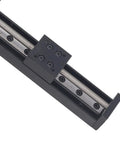 High Precision Linear Stage Actuator With 100Mm Stroke Stepper Motor And T6x4 Screw Rail Guide Slide For Cnc Milling Or Optical Lab component close-up view