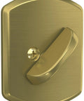 Heavy Duty Matte Black Deadbolt With Greenwich Trim, Keyed Entry, One Side Operation, High Security Residential Door Lock Set