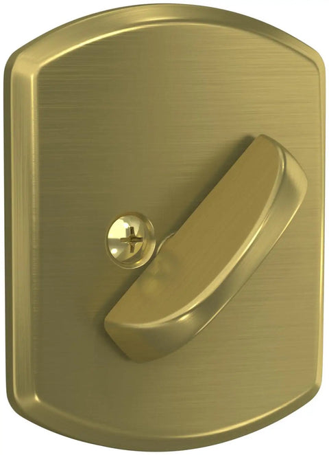 Heavy Duty Matte Black Deadbolt With Greenwich Trim, Keyed Entry, One Side Operation, High Security Residential Door Lock Set