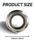 2 Pack CV Axle Nut Kit For Subaru Spindle Lock Lug Nuts Fit Forester Legacy Outback Impreza Crosstrek Ascent BRZ Baja Tribeca 3.96cm size