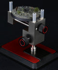 All Purpose Adjustable Stainless Steel Tool Vise Clamp For Home Shop And Workshop Rock Solid Hold Across Different Machines DIY Friendly Heavy Duty Universal Fit Quick Secure Clamping For Tools, adjustable stainless steel clamp on red base