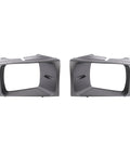 Pair Headlight Bezel Cover For 1999 2004 Ford F Series Super Duty F250 F350 F450 F550 Driver And Passenger Side Replacement Trim