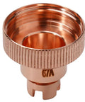 Five Pack KP2845-2 Plasma Shield Cups for Tomahawk 1538 and LC105 Torches, 67A copper shield cup