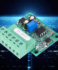 0-5KHz To 0-10V Frequency To Voltage Converter Module Digital To Analog Converter For Pulse Signals, 5V/12V/24V Input No Resistors Needed