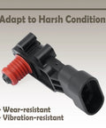 Fuel Tank Pressure Sensor Replacement For Hyundai Elantra 2011 2016 31435-3X500 314353X500 Fixes Unstable Driving Idle Vibration And Shaky Feel Keeps Your Ride Smooth And Responsive, black plastic with red seal