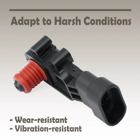 Fuel Tank Pressure Sensor Replacement For Hyundai Elantra 2011 2016 31435-3X500 314353X500 Fixes Unstable Driving Idle Vibration And Shaky Feel Keeps Your Ride Smooth And Responsive, black plastic with red seal