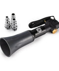 Ultra Air Blaster Mini Car Detailing Tool with nozzle and connectors, metal build, ergonomic grip, for carpets and vents