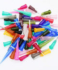 Colorful needle caps for Three 10cc Syringe SMT SMD PCB Solder Flux Paste Adhesive Glue Liquid Dispenser Set
