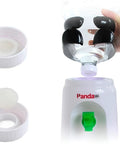 Image showing Cute Panda Water Dispenser Mini Desktop Cooler Two And A Half Liter Portable Desk Hydration Station being refilled.