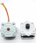 Nema 14 Stepper Motor 35x35mm Frame 1.8 Degree Step 2 Phase 4 Wires 1.2A 0.1N m Torque For CNC Machines And 3D Printers Smooth Precise Motion, front view