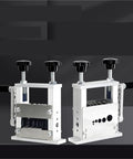 Heavy Duty Wire Stripper Machine Auto Manual Crank Copper Recycling Adjustable Cable Peelers, steel build, manual cranks.