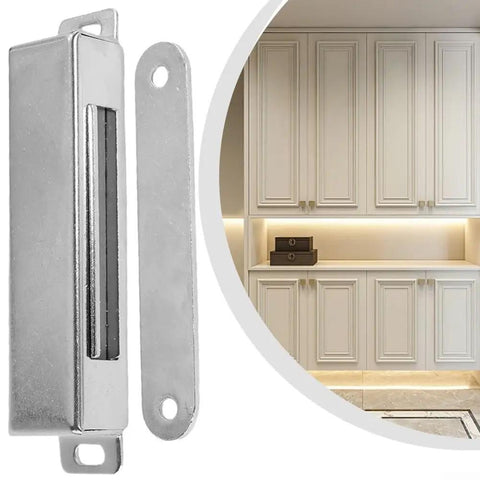 Heavy Duty Magnetic Door Catch 80 lbs 304 stainless steel cabinet latch for cupboards and sliding glass doors RV and boat use