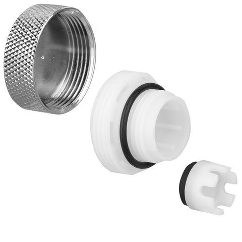 Vacuum Breaker Repair Kit For Frost Free Sillcock Outdoor Faucet Anti Siphon Valve Replacement Parts Includes Cap Plunger And Body