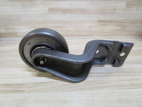 3377 Trolley Crane Wheel Hoist With 3 Inch Wheel Diameter For Heavy Duty Lifting, Replacement Part PN 3377 on wooden background