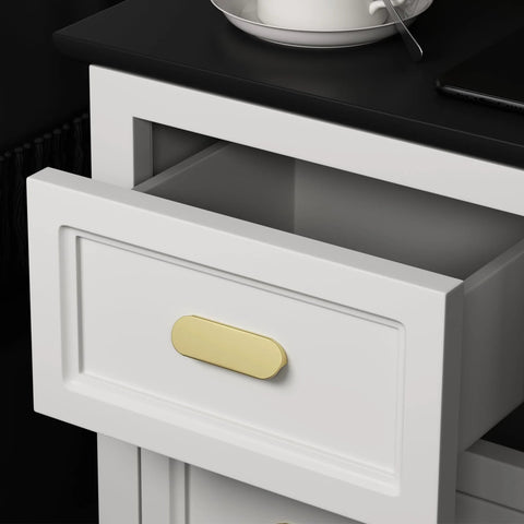 10 Pack Gold Cabinet Pulls 3 Inch Edge Pulls For Cabinets Desk Pull Gold Handle For Kitchen Cabinets With 76mm Hole Centers