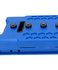 Pro Grade Shelf Pin Jig Template Crafted From Tough ABS Plastic For Dead Nuts Accurate 32 Millimeter Cabinet Hole Spacing top view