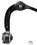 Close-up of Beefy Front Upper Control Arms With Ball Joints For Ford F150 Expedition Lincoln Navigator Mark LT Replacement Pair Set.