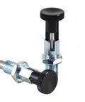 Pair Of M12 Push Fit Ball Nose Spring Plungers Carbon Steel Self Locking Locate Pins Retractable Industrial Hardware side view
