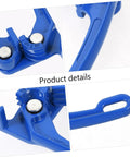 Heavy Duty Carbon Steel Conduit Bender Tool For 1/8 3/16 And 1/4 Inch Manual Hand Tube Bending showing precise angle markings and handle details.