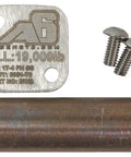 Components of Billet Aluminum Winch Shackle For Synthetic Line, Lightweight Heavy Duty Winch Attachment With 19,000 Lb Working Load