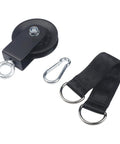 Beefy Quiet Bearing Pulley For Weightlifting Rope Traction With 360 Degree Rotation For Home Gym Cable Systems Wide Groove Bracket