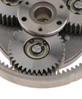Close-up of Electric Bike Gear Set Heavy Duty 36 Tooth Planetary Gear Kit with 8mm Bore and 608 Bearing in steel construction