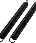 Attic Ladder Springs Replacement Kit For Attic Ladders, Heavy Duty Extension Springs With Hooks, 2 Piece Set, black steel springs