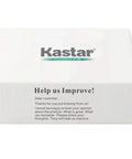 Kastar packaging box for Two Pack 1000mAh 3.6V NiMH Rechargeable Battery Replacement For Zebra Symbol LS4278 DS6878 Motorola Symbol 82-67705-01